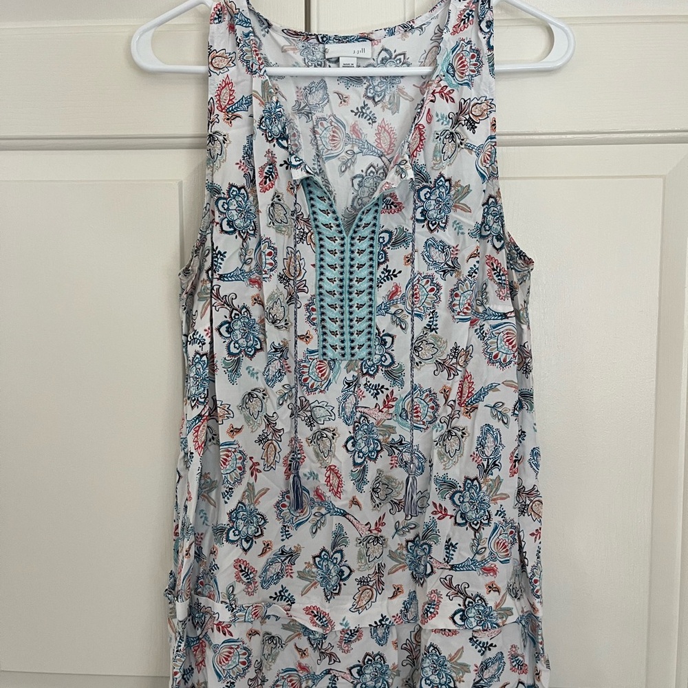 J. Jill Paisley Print Top